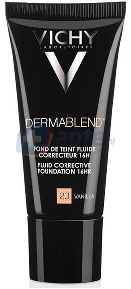 Vichy Dermablend fluid korygujący nr 20 (Vanilla) 30ml