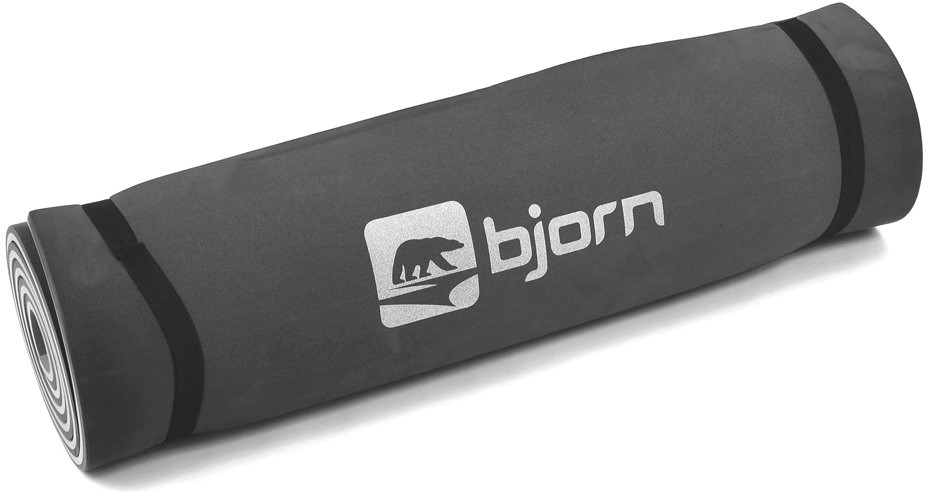 BJORN Mata Bjorn EVA 2-warstwowa 180x60x1 cm czarno/szara DK2267-4