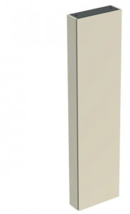 GEBERIT GEBERIT 502.317.JL.1 Wysoka szafka iCon z jednymi drzwiami i lustrem wewnętrznym krótka 45 cm x 180 cm x 15 cm Piaskowo-szary Lakierowany na wysoki połysk