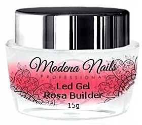 Modena Nails Żel Led Rosa Builder 15g