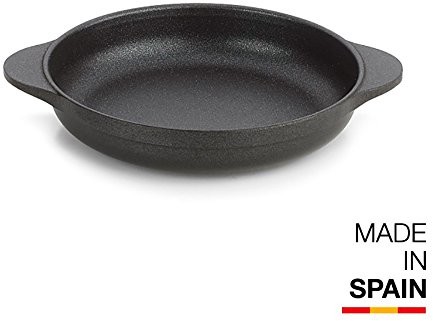 Valira Black rondel/garnek do sauté, płaski, czarny, 16 cm VAB418425