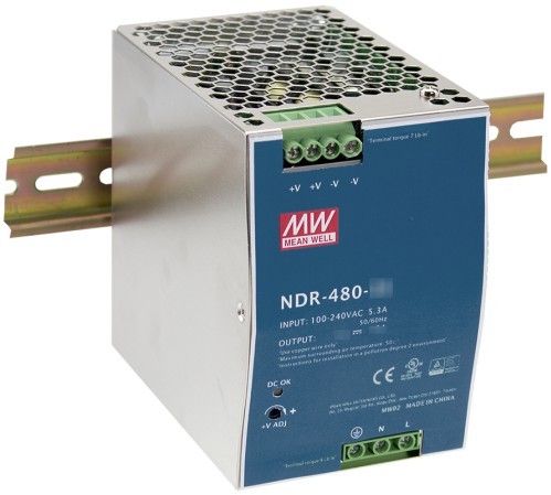 PULSAR NDR 48V/480W/10A zasilacz na szynę DIN (PL_NDR-480-48)