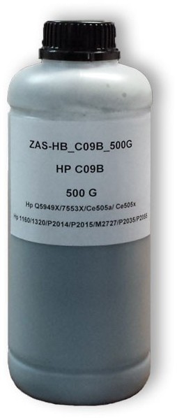 THI Zasypka Czarny HP C09B 1320/P2015/P2055 ZAS-HB_C09B_500G