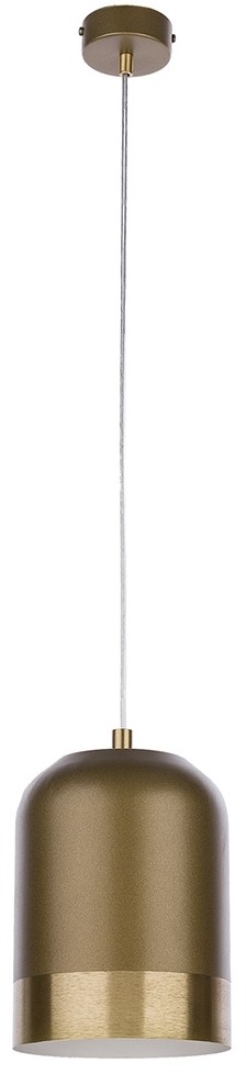 Jupiter 1648 - Żyrandol na lince DIXON 1xE27/60W/230V mosiądz/biała