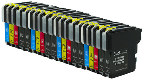 20x Tusze do Drukarki Brother DCP-J125 DCP-J140W