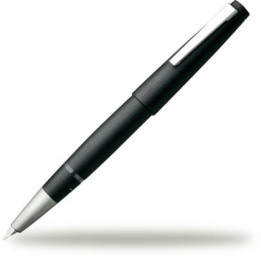Lamy 1201311 fountain Pen OBB, model 2000 001, czarny/srebrny 1201311