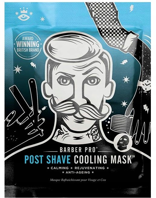 Barber Pro Post Shave - Chłodząca maska po goleniu