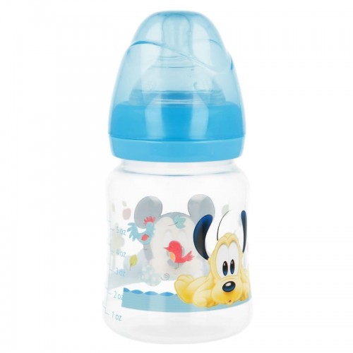 Mickey Mouse Mickey Mouse - Butelka ze smoczkiem 0 m+ 150 ml