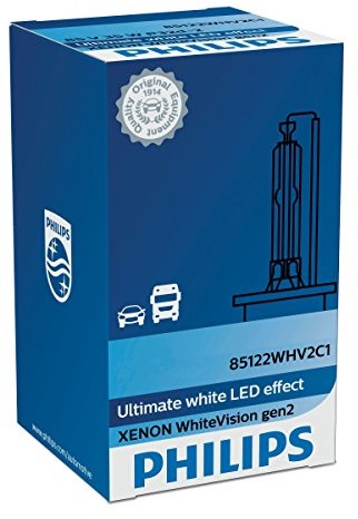 Philips D2R, LED, efekt wykonania ¤ iges weies światło, nawet do 120% więcej 85126 whv2 °C1 widzenia 85126WHV2C1