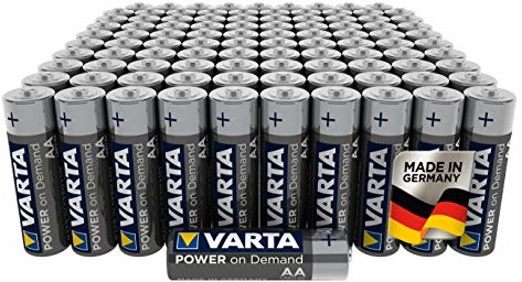 Varta Power On Demand Aa_100Er- Battery, 100 KIU