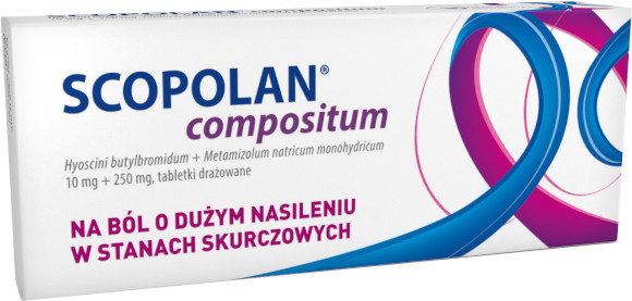 Herbapol WROCŁAWSKIE ZAKŁADY ZIELARSKIE " quot Scopolan Compositum 10 Tabletek