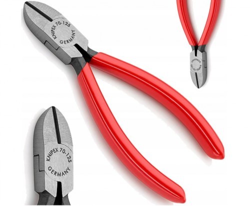 KNIPEX SZCZYPCE TNĄCE BOCZNE UNIWERSALNE 125MM K70 01 125