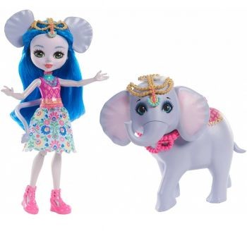 Mattel Enchantimals Ekaterina Elephant i Antic FKY72/FKY73
