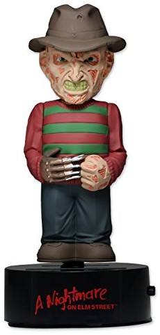Neca NECA neca39758  The Nightmare on Elm Street  Freddy Krueger Body knocker Solar Powered Bobble, 15 cm