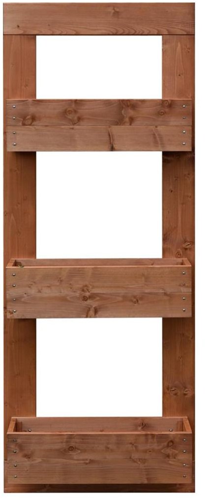 WERTH-HOLZ Warzywnik / zielnik 180 x 16 x 70 cm drewniane skrzynki na ramie WERTH-HOLZ