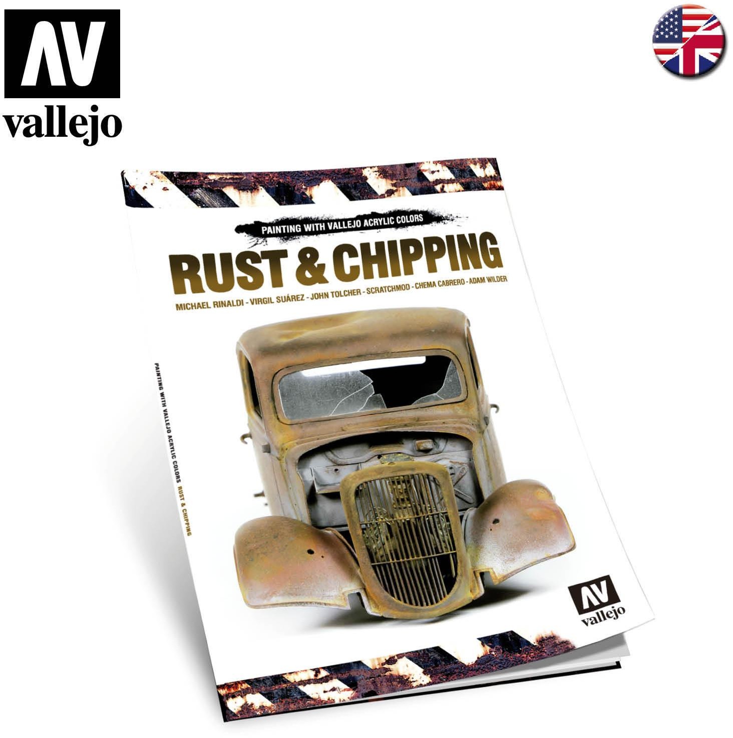Vallejo Książka: Rust & Chipping (ENG) Vallejo 75011