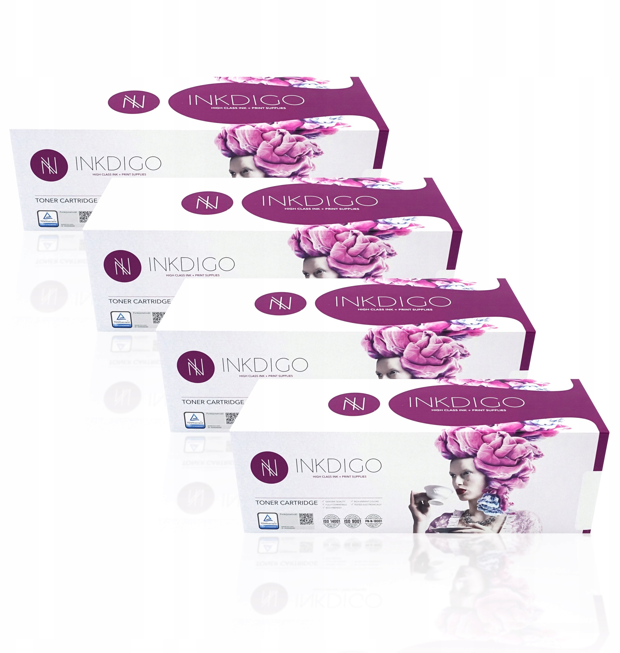 4X Toner Samsung CLP360 Xpres C410W C460FW C460W