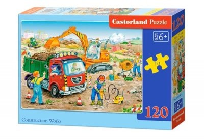 Castorland 120 ELEMENTÓW Prace budowlane 13180