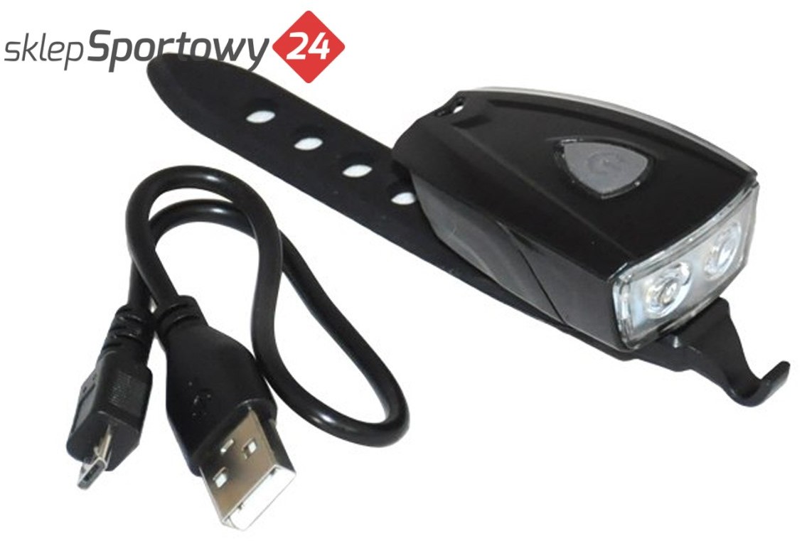 Axer BIKE OŚWIETLENIE ROWEROWE LAMPA PRZEDNIA BIKE A26595