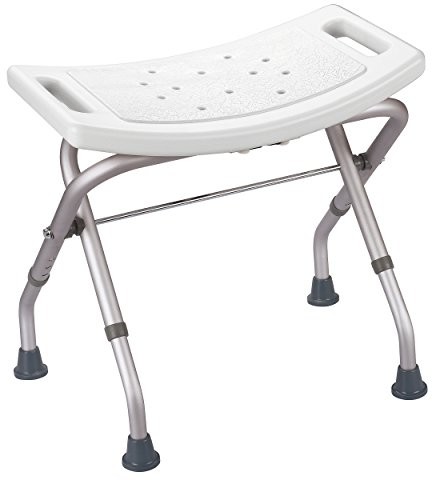 MSV prysznic 140703 taboret składany, regulowana biała 51 x 44 x 42,5 cm 1309/140703