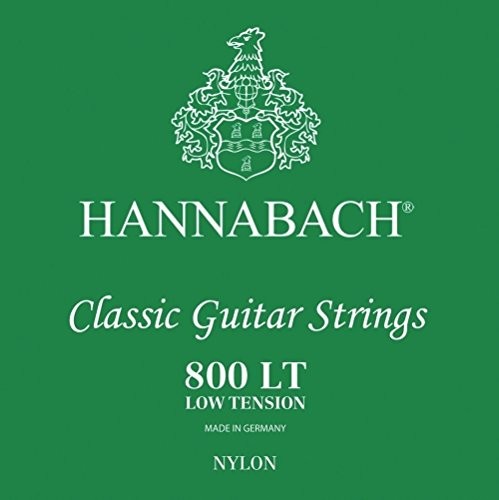 Hannabach 652362 struny do gitary klasycznej seria 800 Low Tension posrebrzane - H/B2 652362