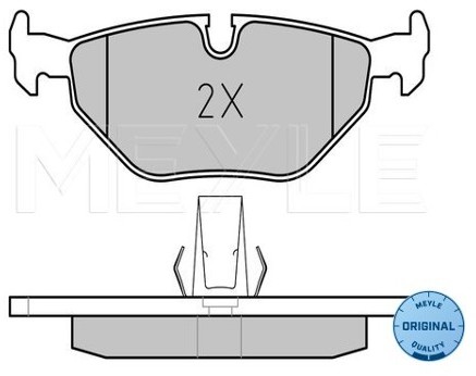 Wulf Gaertner Autoparts Zestaw klocków hamulcowych, hamulce tarczowe Wulf Gaertner Autoparts 025 216 9117