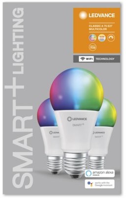LEDVANCE Inteligentna żarówka LED LEDVANCE 485815 9.5W E27 Wi-Fi 3 szt.) 485815