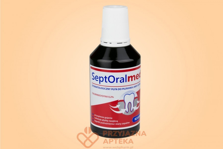 Avec Pharma SeptOral MED, płyn do płukania ust, 300 ml