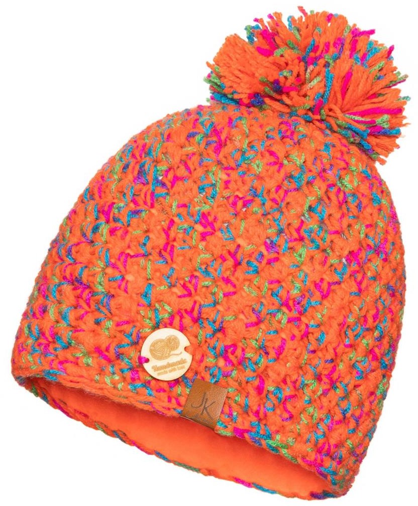 Naturalna czapka zimowa Handmade