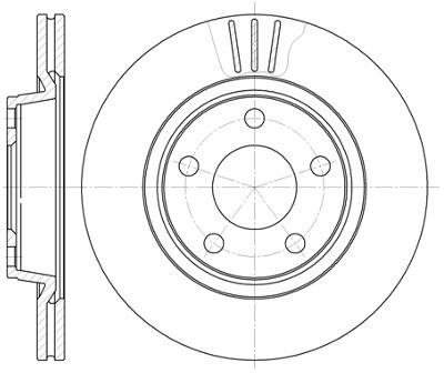 Roadhouse Tarcza hamulcowa 6548.10