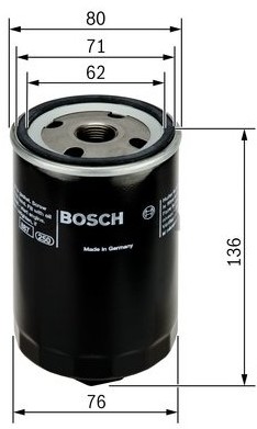 BOSCH Filtr oleju, 0 451 103 289 - Bezpłatny zwrot do 30 dni, największy wybór produktów. 0451103289