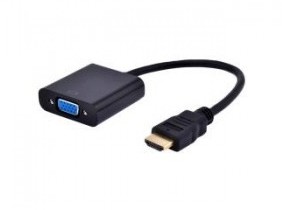 Gembird Adapter HDMI-A(M) - VGA(F) + AUDIO na kablu A-HDMI-VGA-03