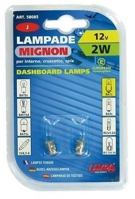 Lampa 58085 lampy Mignon, 12 V, 2 W 58085