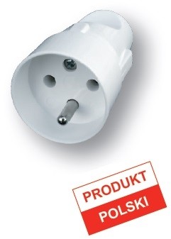 Karpicko Gniazdo S6 z uziemieniem 230V 32-12102.01