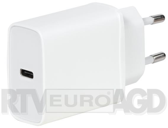 Vivanco Super Fast 18W PD 3,0 biały + kabel USB-C 60811