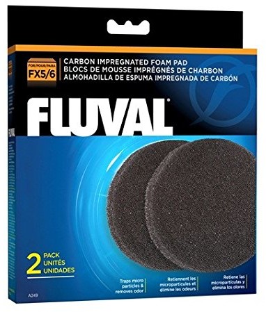 Fluval fluval FX5/6/filtr węglowy gąbka-częściowy