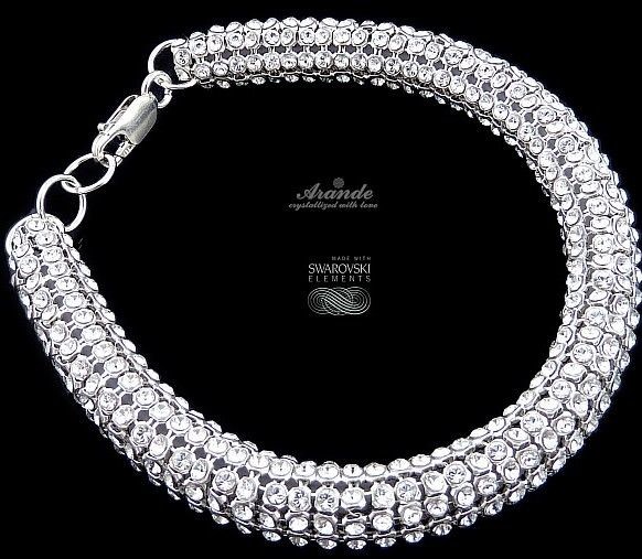 Swarovski Arande NOWA OKAZAŁA Bransoletka CRYSTALLIZED UNIKAT! 3760288430