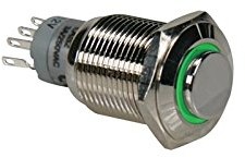 VS Electronic 300627 wyłącznika ciśnieniowego, r1710g, 0.5 A/230 V, SPDT, zielony R1710G