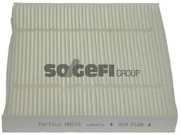 PURFLUX Filtr, wentylacja przestrzeni pasażerskiej AH339