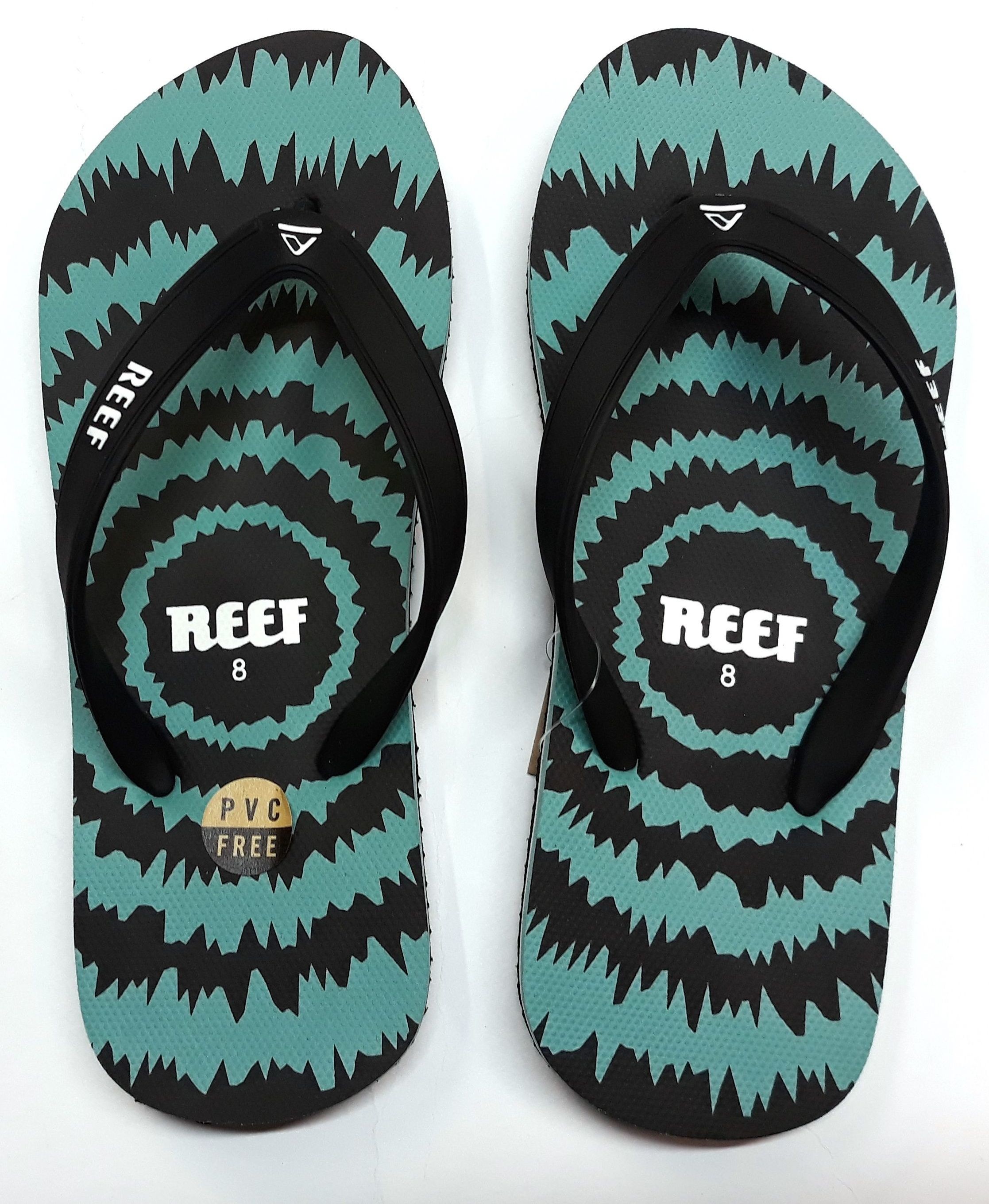 Reef japonki męskie SWITCHFOOT PRINTS Black Swirl