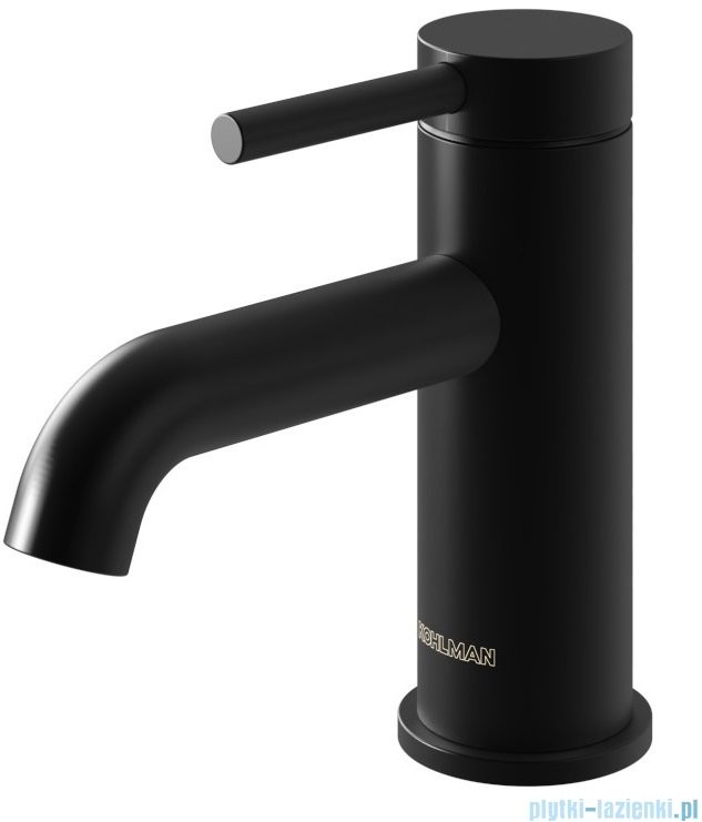 KOHLMAN Axel Black bateria umywalkowa 14 cm czarny mat QB100AB |