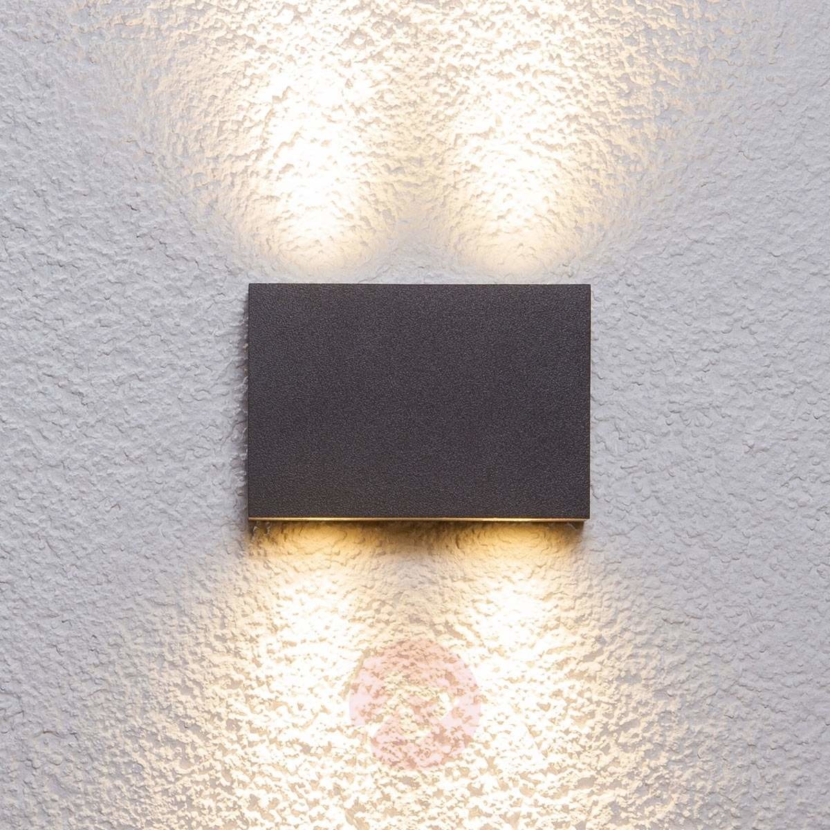 Lampenwelt Prostokątna Henor 4 LED