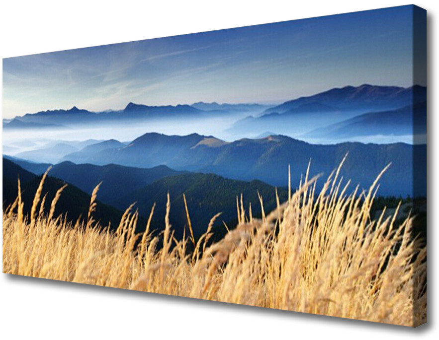 PL Tulup Obraz na Płótnie Pole Krajobraz 120x60cm