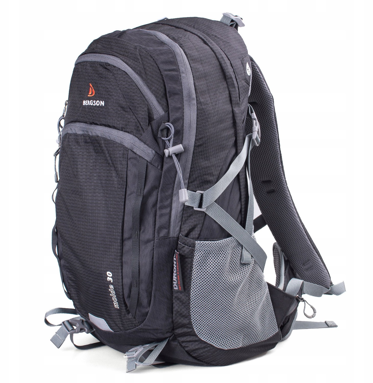 Фото - Рюкзак Bergson Plecak turystyczny  Molde 30 l black | WYSYŁKA W 24H | 30 DNI NA ZW 