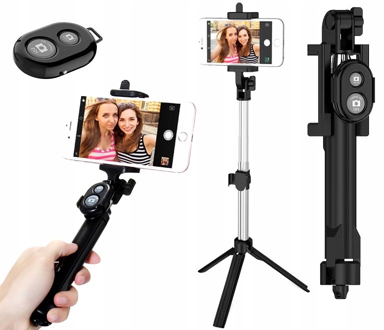 Uchwyt Na Telefon 3w1 Selfie + Tripod + Pilot