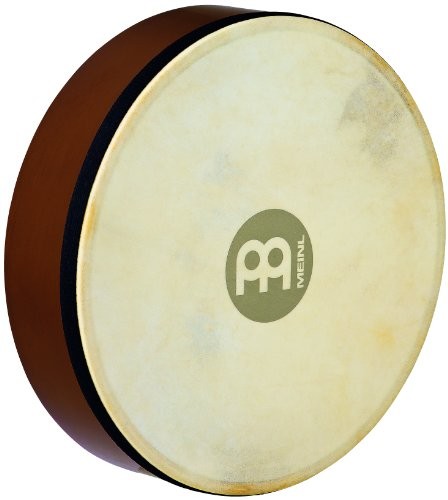 Meinl Percussion Percussion HD10AB ręcznie perkusja z kozią skórą, 25,4 cm (10 cali), afrykański brązowy HD10AB