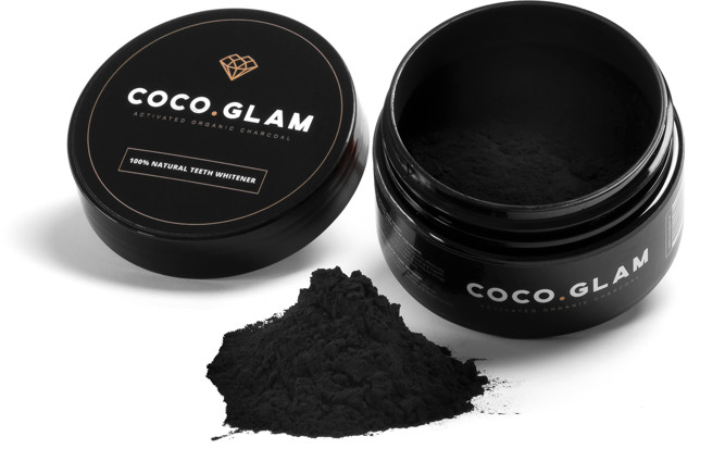 ECO Innovations COCO Glam czarny proszek do wybielania zębów z węglem aktywnym, 30 g