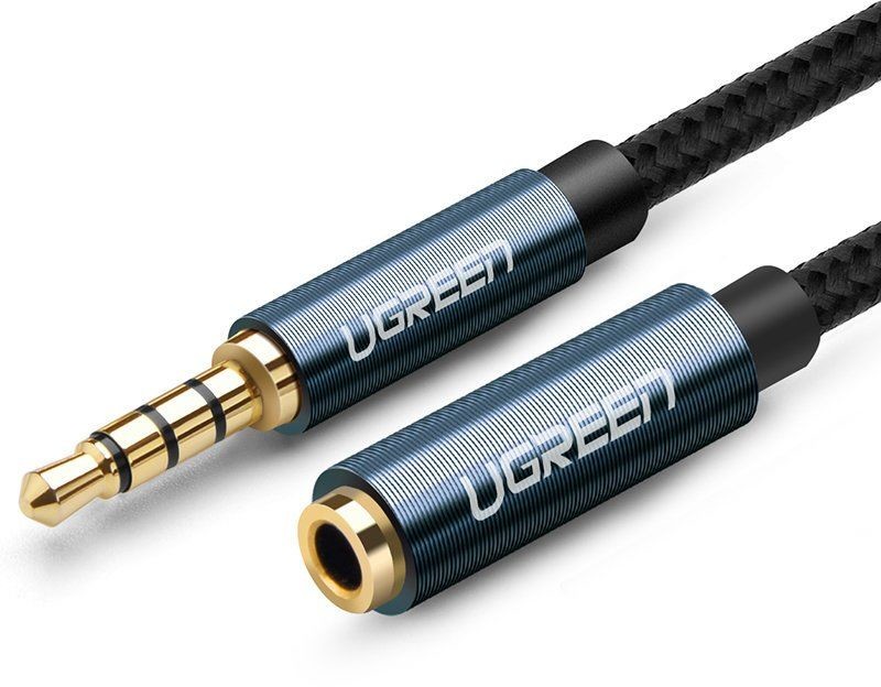 Ugreen Ugreen przewód kabel przedłużacz AUX 3,5 mm mini jack 3 m czarny (AV118 10594) AV118 10594