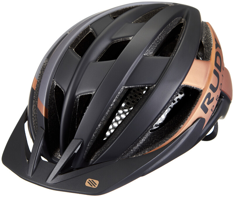 RUDY Project Project Venger MTB Kask, black/bronze matte S | 51-55cm 2021 Kaski MTB HL660020