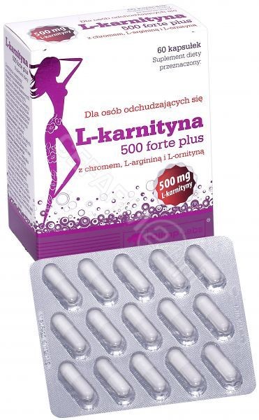 Olimp L-karnityna 500 Forte Plus 60 kap./500mg (4929902)